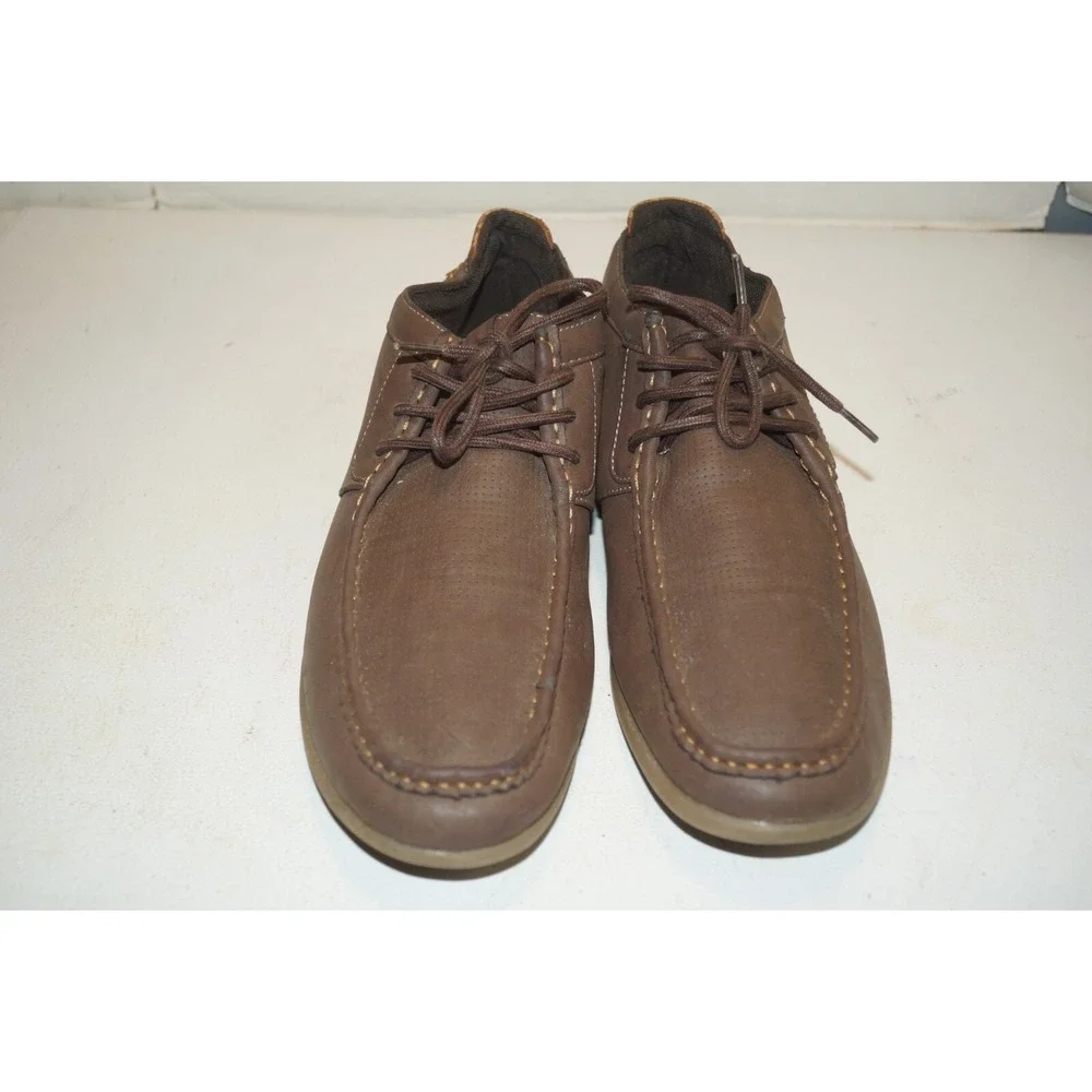 Madden M-Realty Mens Brown Casual Lace Up Shoes Size 10